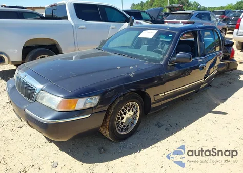 1999 Mercury Grand Marquis Gs from USA, damaged, VIN 2MEFM74W5XX691655